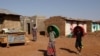 Campo de refugiados na fronteira entre a Eritreia e a Etiópia