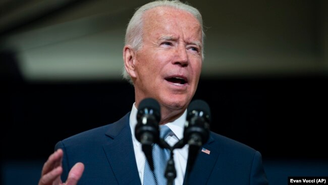 Tổng thống Mỹ Joe Biden. 