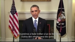 Presidente Obama fala aos cubanos