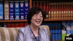 台湾外交部北美司司长薛美瑜 （美国之音李逸华摄）