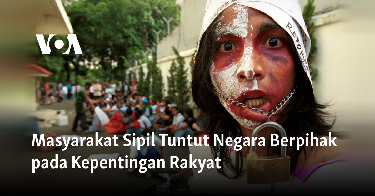 Masyarakat Sipil Tuntut Negara Berpihak pada Kepentingan Rakyat