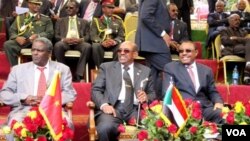 ኣባይ ወልዱ፣ኦማር ኣል-ባሽርን ሃይለማርያም ደሳለኝን