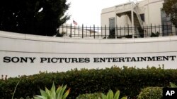 Sony Pictures Entertainment headquarters in Culver City, California, Dec. 2, 2014