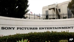 Kantor Pusat Sony Pictures Entertainment di Culver City, California (2/12).