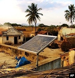 SELCO Devanhali solar panel