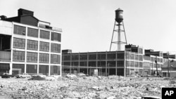 The old Packard plant in Detroit is now in disuse. (AP Photo)