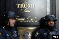 La Torre Trump en Nueva York, residencia principal del presidente Donald Trump y donde aún permanece la mayor parte del tiempo la primera dama Melania Trump y su hijo Barron.