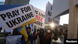 Канада: манифестация в поддержку Украины (архивное фото) 