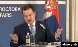 Serbia Foreign Minister Ivica Dacic