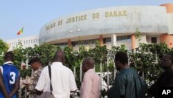 Le palais de la justice à Dakar, le 20 juillet 2015.