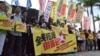 香港選舉改革表決前夕局勢緊張