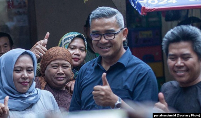 Muhammad Farhan bertarung di Dapil 1 Jawa Barat meliputi Kota Bandung dan Kota Cimahi lewat Partai Nasdem (courtesy: partainasdem.id)