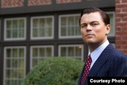 Leonardo DiCaprio in “The Wolf of Wall Street."