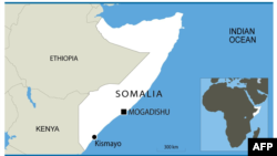 FILE - Map of Somalia.