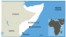 FILE - Map of Somalia.