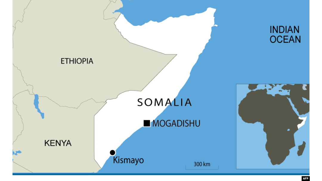 Map of Somalia