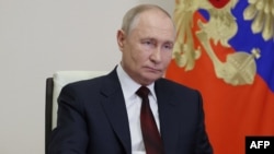 ប្រធានាធិបតី​រុស្ស៊ី​លោក Vladimir Putin ចូលរួមប្រជុំ​នៅ​ទីក្រុងម៉ូស្គូ កាលពីថ្ងៃទី​៣០ កញ្ញា​ ឆ្នាំ ២០២៤។