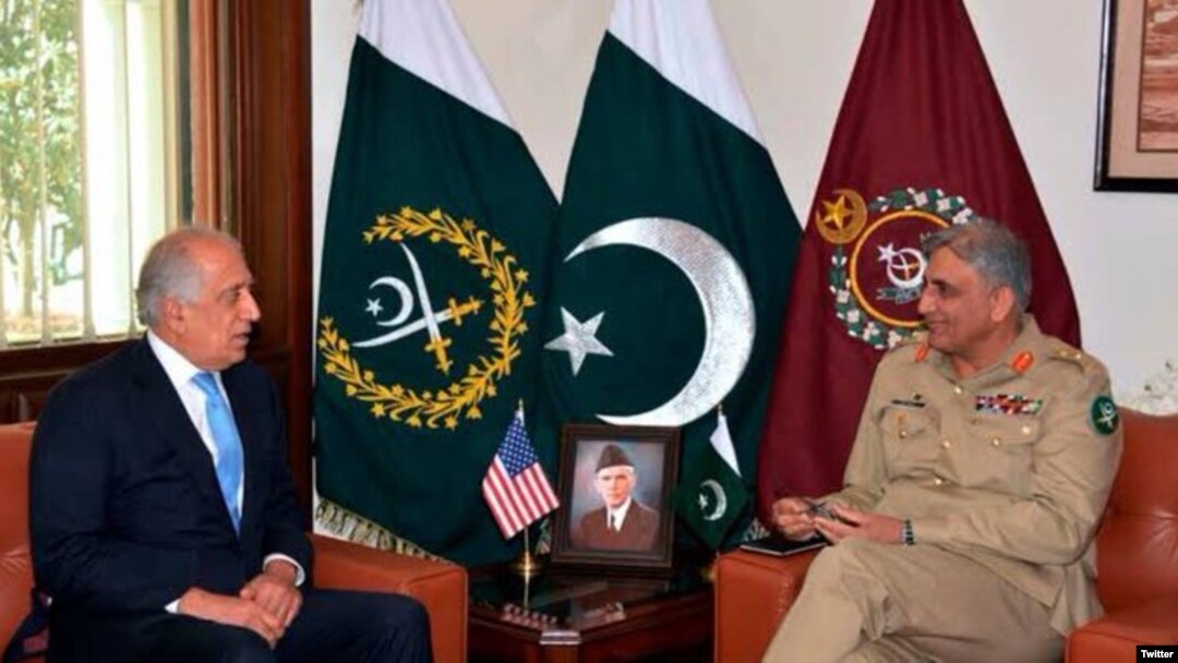  Khalilzad and General Bajwa meet in Rawalpindi