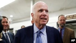 Thượng nghị sĩ Đảng Cộng hòa John McCain.