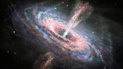 Scientists Find Time Was Slower in Quasars of Early Universe