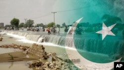 An aerial view shows workers wearing protective suits and masks working atop contaminated water storage tanks at the Fukushima Daiichi nuclear power plant in this photo taken by Kyodo, August 20, 2013.