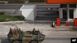 Des soldats français à Abidjan