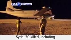 VOA60 World- 30 killed in French air strike on Islamic State militants