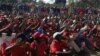 Abantu abangene umhlangano weMDC-T ngeSonto.