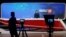FILE - An anchor at Tolo TV delivers the news at the station's studio, in Kabul, Afghanistan, Sept. 7, 2018.
