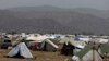 A general view of a refugee camp for displaced Pakistanis in Khost province July 2, 2014. Thousands of refugees fleeing an offensive by Pakistan's army have poured across the lawless border into ramshackle camps on rugged hills in Afghanistan. The mass de