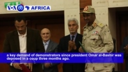 VOA60 Africa - Sudan’s Opposition and Ruling TMC Sign Political Accord