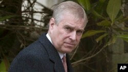 FILE - Britain's Prince Andrew is photographed on Aug. 11, 2021.