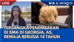 Laporan VOA untuk Metro TV: Tersangka Pelaku Penembakan di SMA di Georgia, AS Berusia 14 Tahun