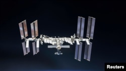 На фото: Міжнародна космічна станція 2018 рік