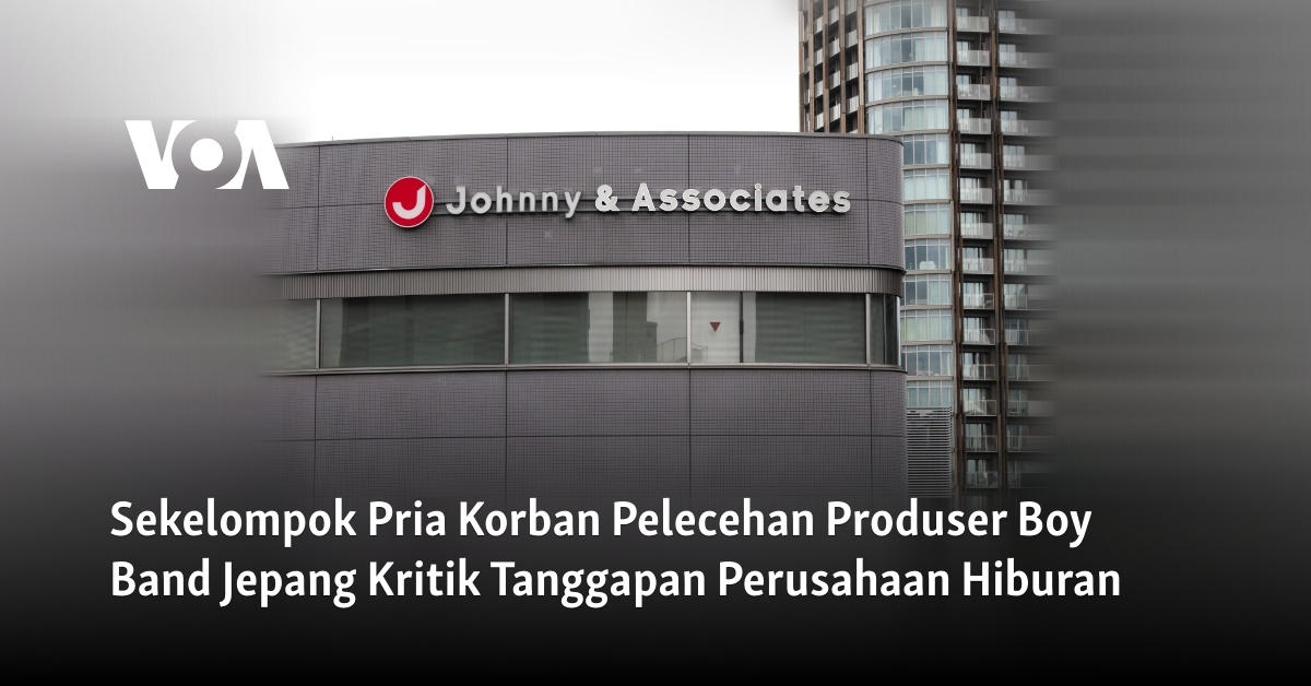 Sekelompok Pria Korban Pelecehan Produser Boy Band Jepang Kritik ...