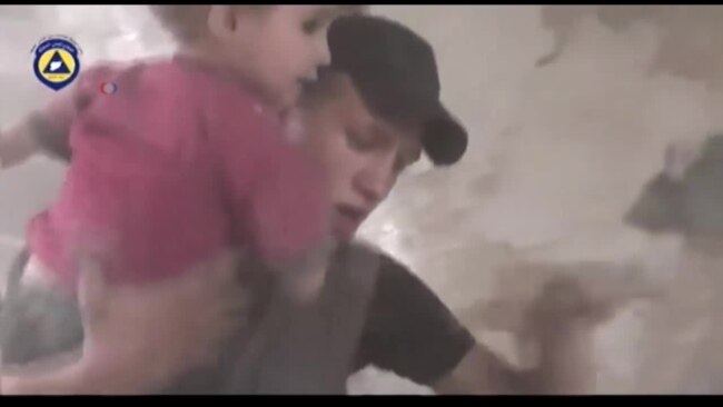 Volunteers Brave Bombs to Rescue Airstrike Victims in Syria