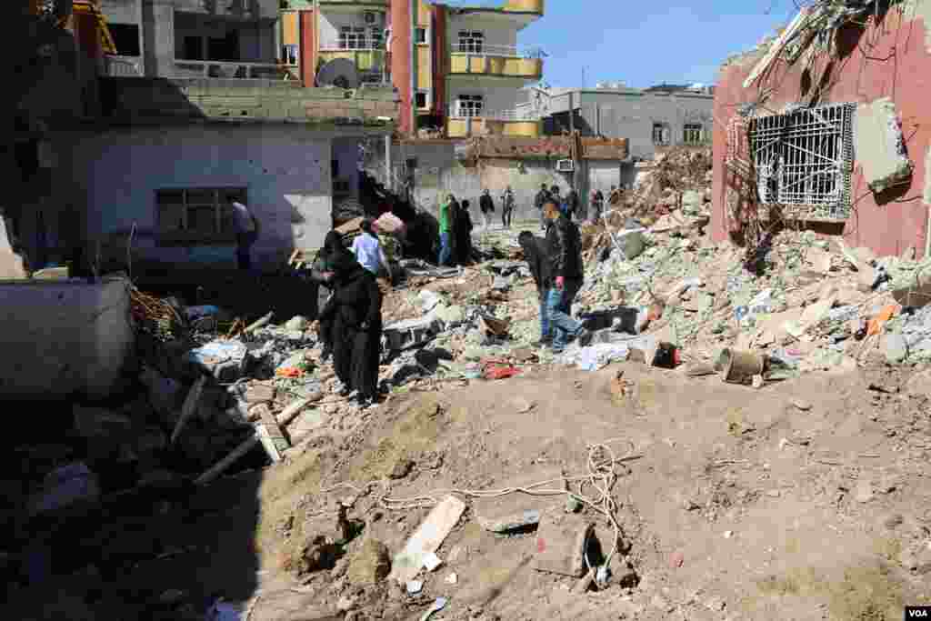 Jazeera City in Kurdish Region in south east Turkey under Turkish security forces attack