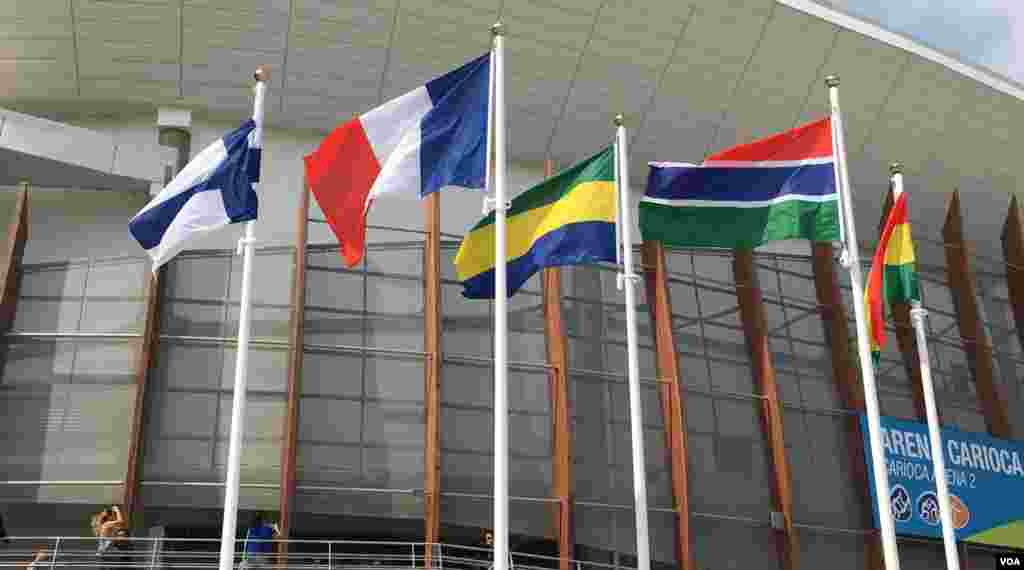 Olympic Park Flags