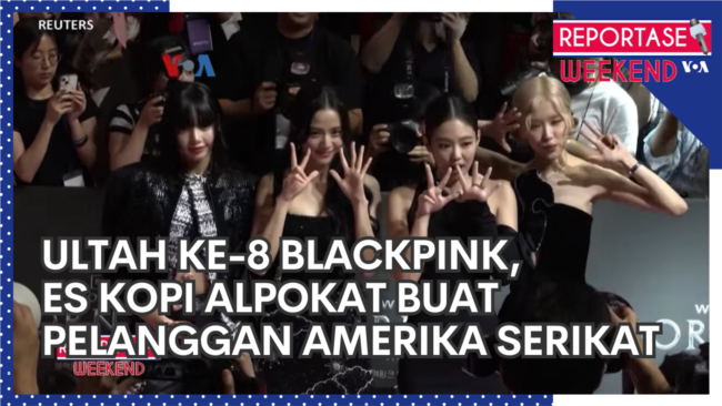Ulang Tahun ke-8 Blackpink, Es Kopi Alpokat Buat Pelanggan Amerika Serikat
