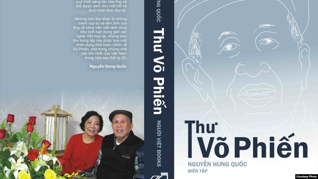 Bìa cuốn sách "Thư Võ Phiến".