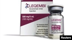 FILE - The Alzheimer's drug LEQEMBI is seen in this undated handout image obtained by Reuters on January 20, 2023. (Eisai/Handout via REUTERS)