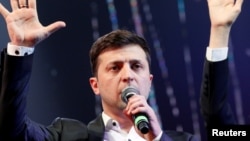 Ukrajinski predsednički kandidat Volodimir Zelenski