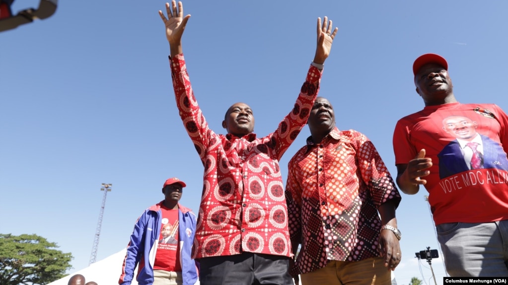 Zimbabwe’s Opposition Party Says Leader Chamisa Survived ‘Assassination Attempt’