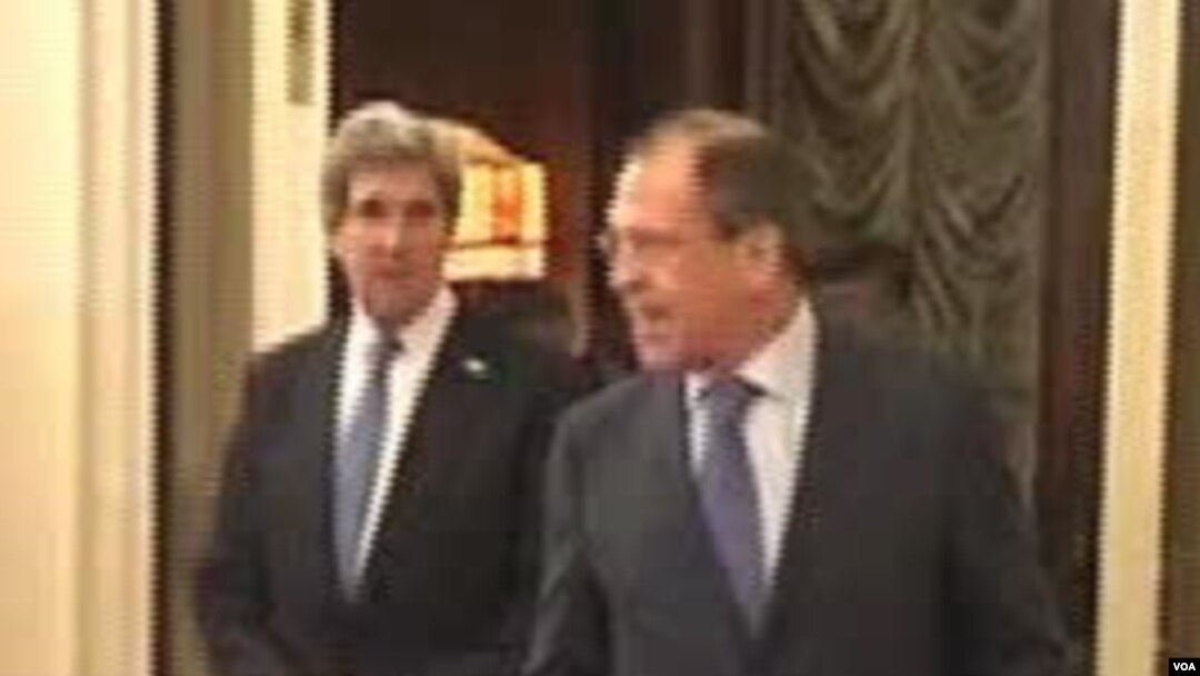 Menlu AS John Kerry dan Menhan AS Chuck Hagel akan bertemu dengan Menlu Rusia Sergei Lavrov dan Menhan Rusia Sergei Shoigu, hari ini di Washington (Foto: dok).