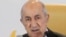 FILE - Newly elected Algerian President Abdelmadjid Tebboune speaks during a press conference, Dec.13, 2019, in Algiers. 