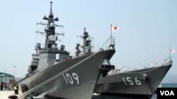 Tư liệu: Tàu chiến Nhật viếng cảng Cam Ranh 