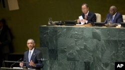 Aux Nations-Unies, le président Barack Obama a souligné qu'il faut mettre fin au «cancer de l'extrémisme violent » (AP)