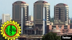 FILE: Image of Nigeria National Petroleum Corporation (NNPC) headquarters. Taken 11.18.2020