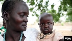 Deprived of education and married off early, most South Sudanese women get little, if any, say in their households. (Hannah McNeish/VOA)