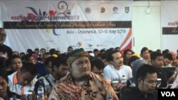 Para peserta Festival Blogger ASEAN di Solo. (VOA/Yudha Satriawan)